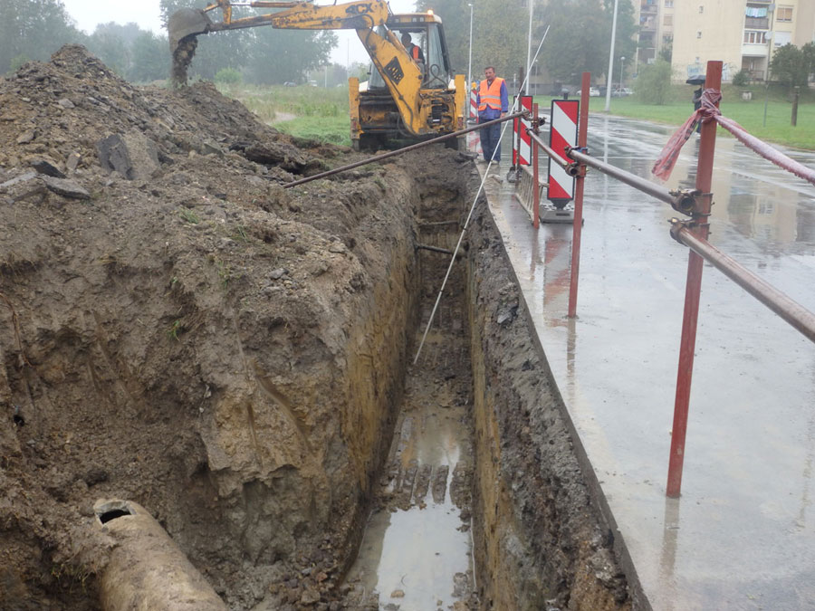 Infrastrukturni radovi — MARČINKOVIĆ građevinski obrt, Sisak