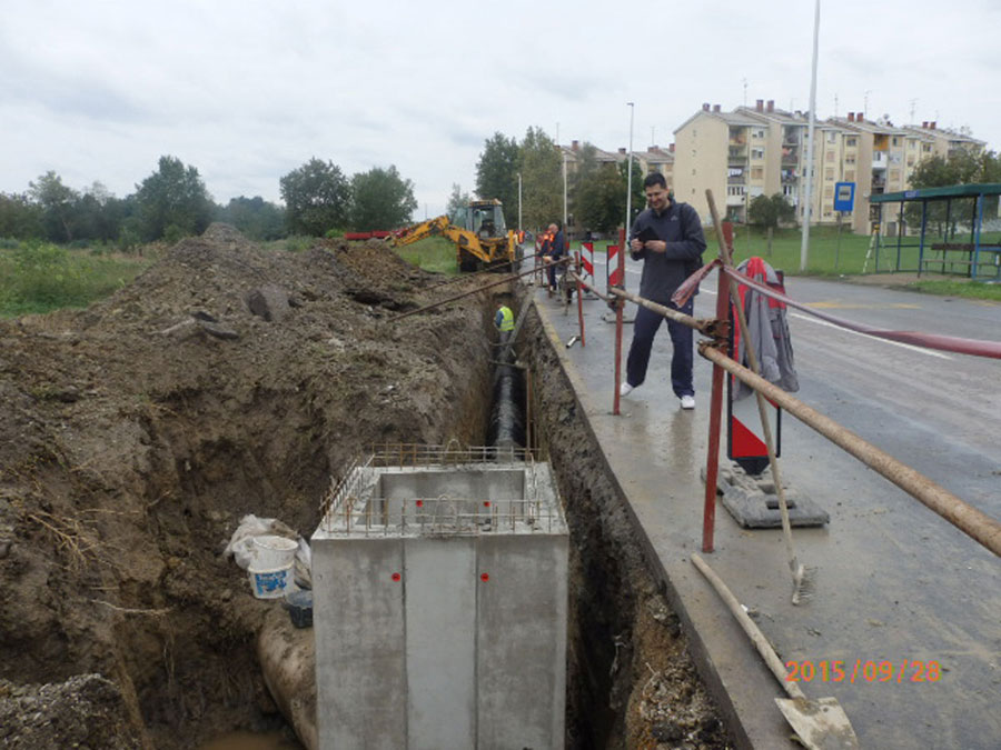 Infrastrukturni radovi — MARČINKOVIĆ građevinski obrt, Sisak