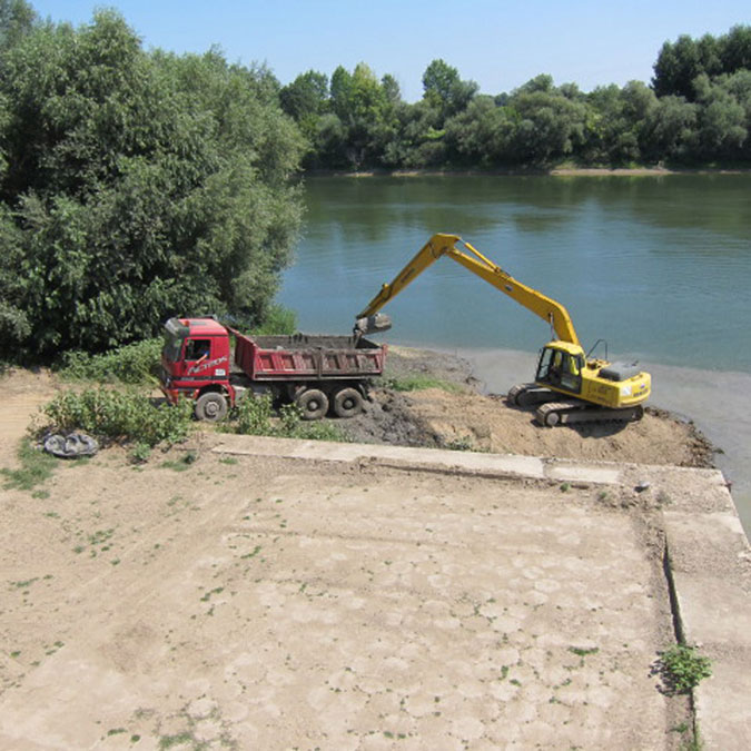 Rad građevinskih strojeva — MARČINKOVIĆ građevinski obrt, Sisak