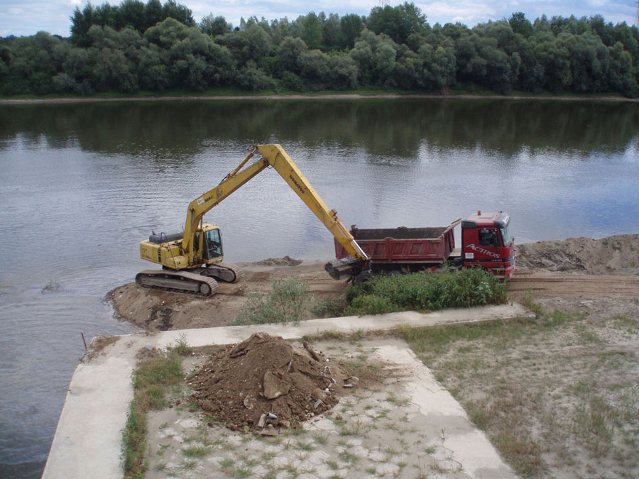 Rad građevinskih strojeva — MARČINKOVIĆ građevinski obrt, Sisak