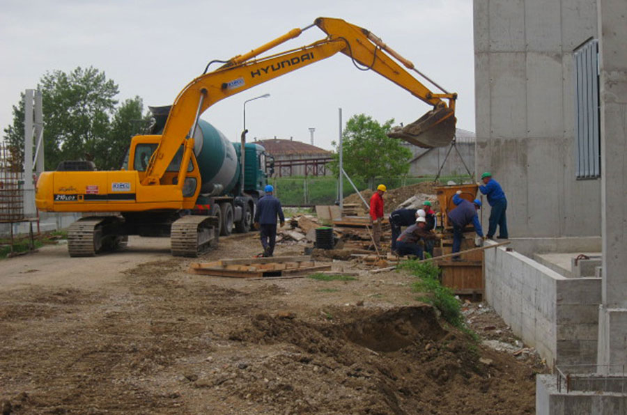 Rad građevinskih strojeva — MARČINKOVIĆ građevinski obrt, Sisak